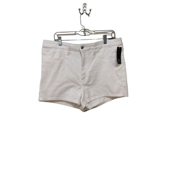 WILD Fable Women Jean Short  Size 18 White - Picture 1 of 3